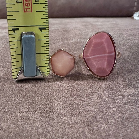 2 Jessica Simpson Stone Rings 7 - Picture 5 of 6